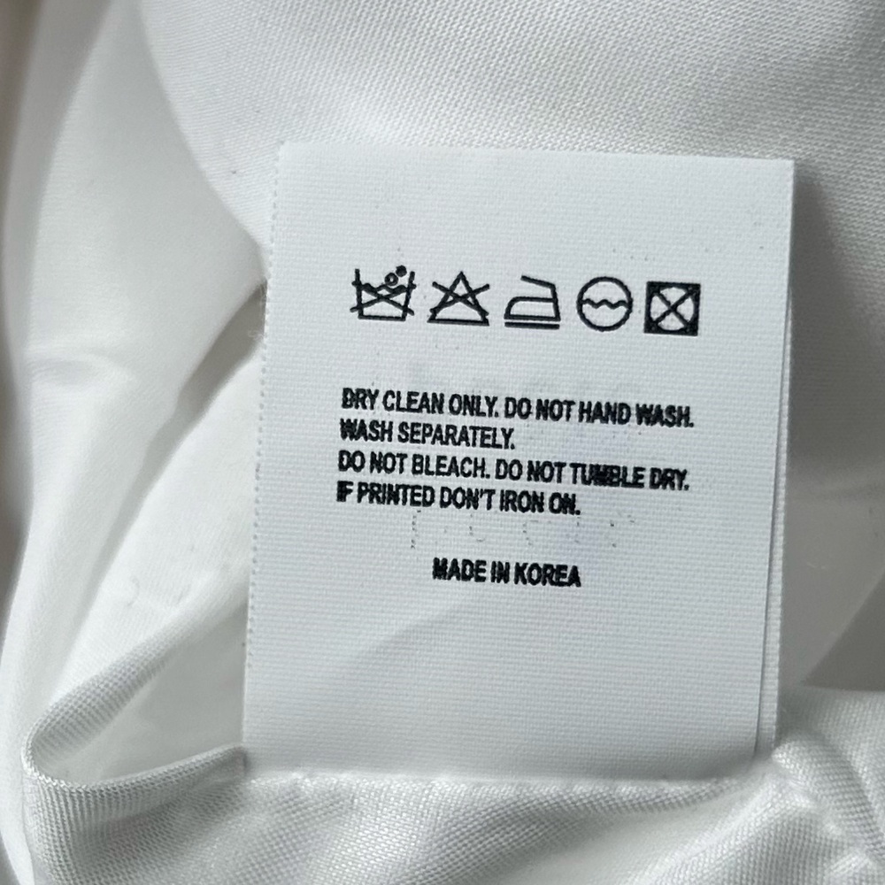 Poete white sleeveless midi dress with gathering on the side - Picture 3 of 10
